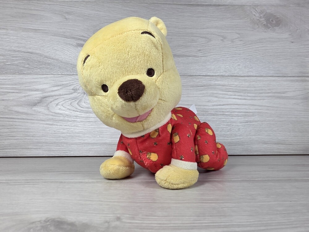 Winnie the Pooh Disney Baby Touch N Crawl Just Play Plush Works Talk Music SU4